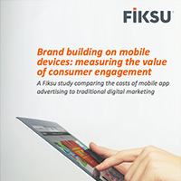 Fiksu Report – Brand Building on Mobile Devices